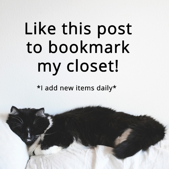Other - Artie says Like this post to bookmark my closet! Other - Artie says Like this post to bookmark my closet!